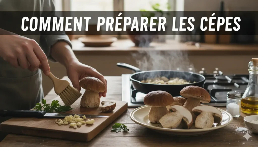 comment preparer les cepes