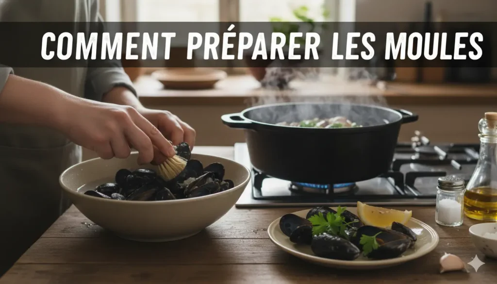 comment preparer les moules