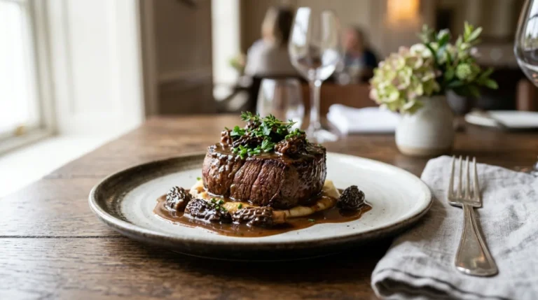 quelle sauce pour accompagner un tournedos de boeuf