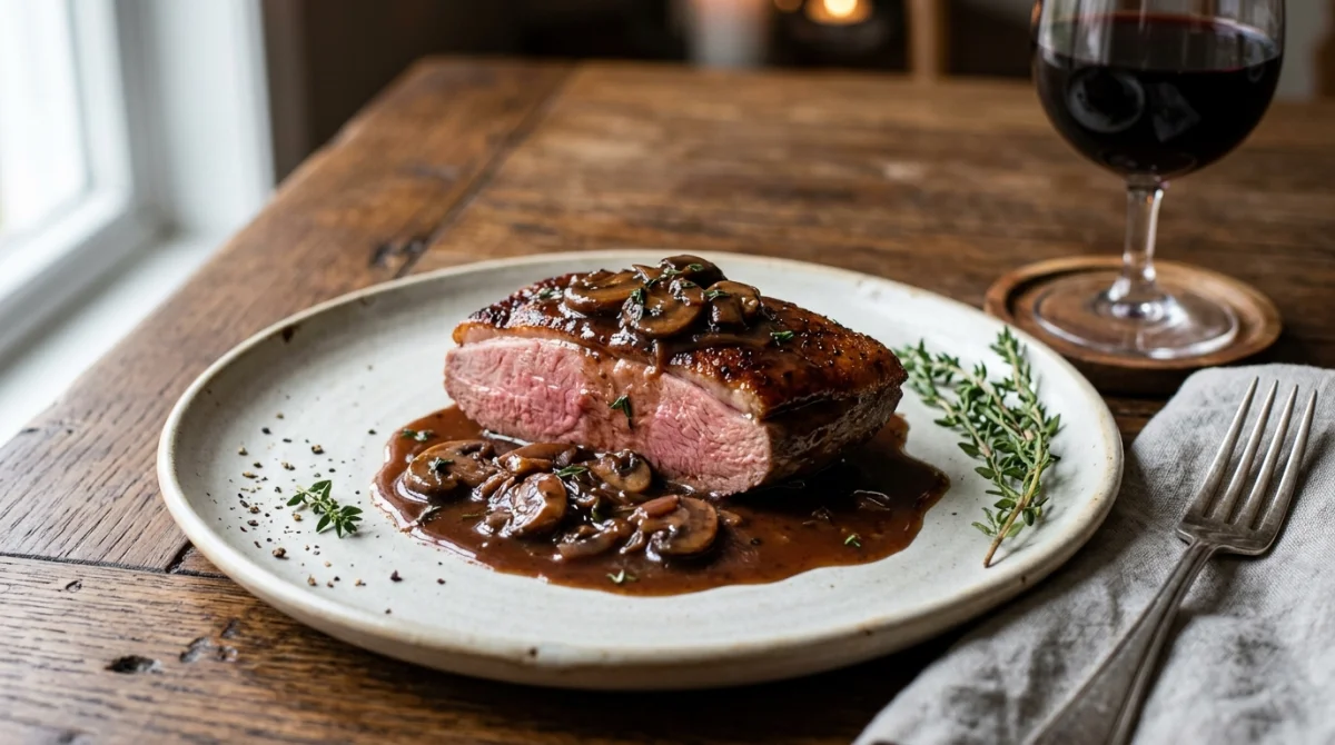 quelle sauce avec le magret de canard
