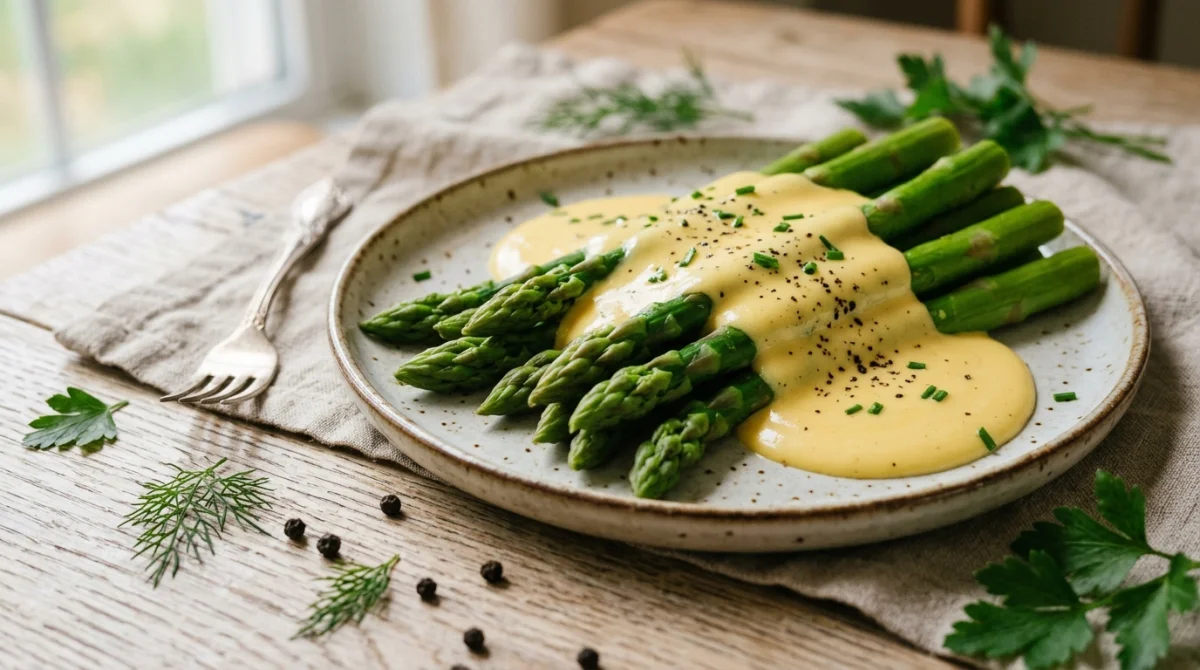 quel sauce avec les asperges