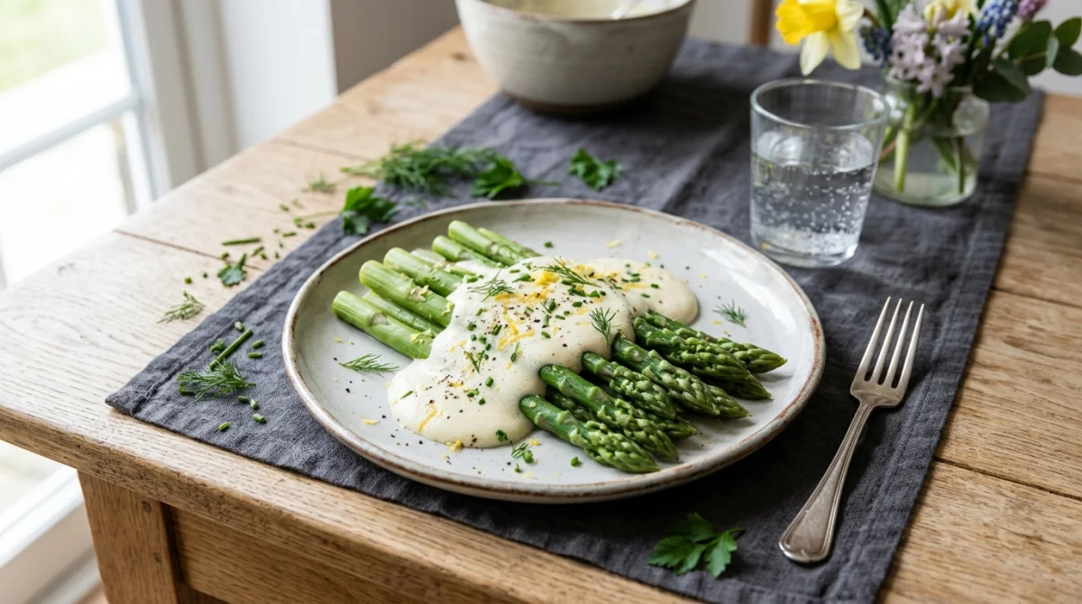 quel sauce avec les asperges