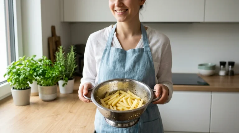 faut il laver les frites avant cuisson