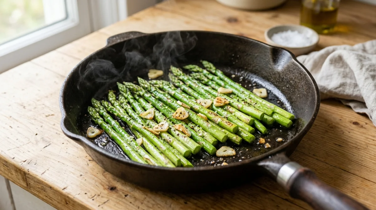 combien de temps de cuisson pour les asperges