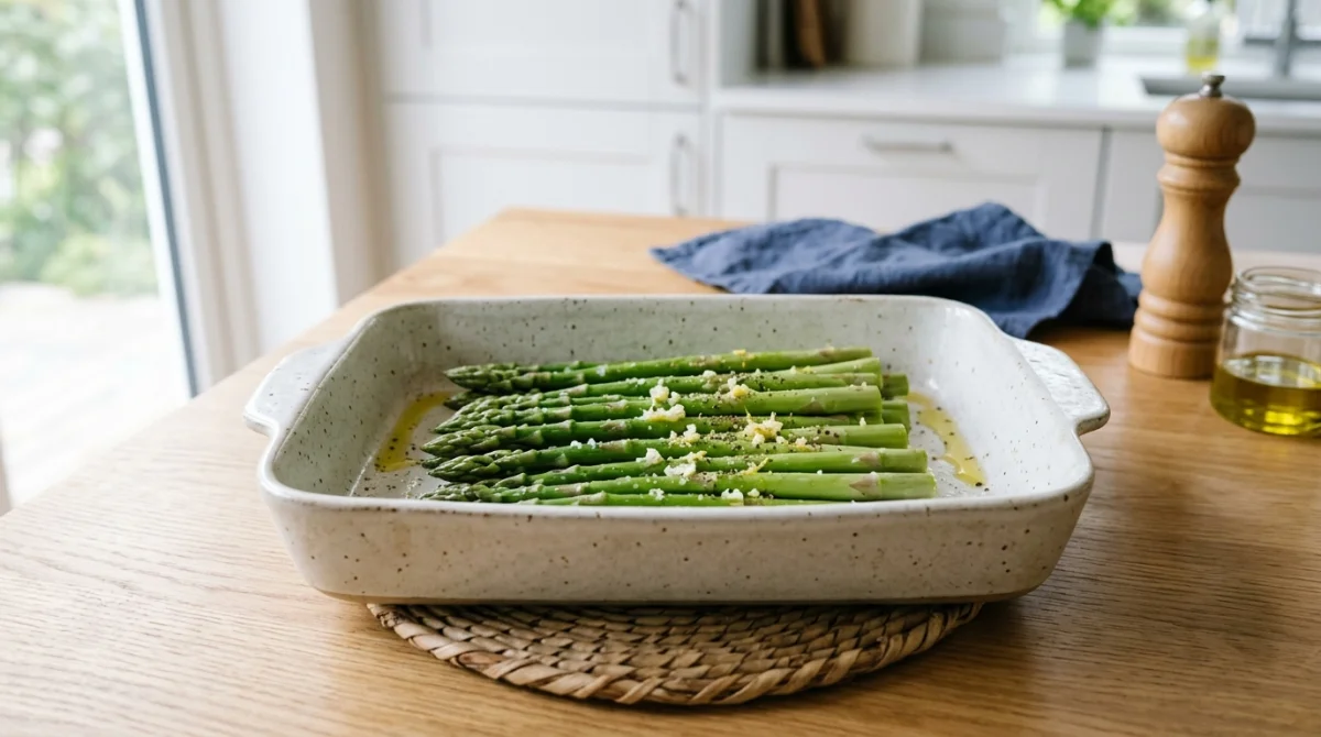 combien de temps de cuisson pour les asperges