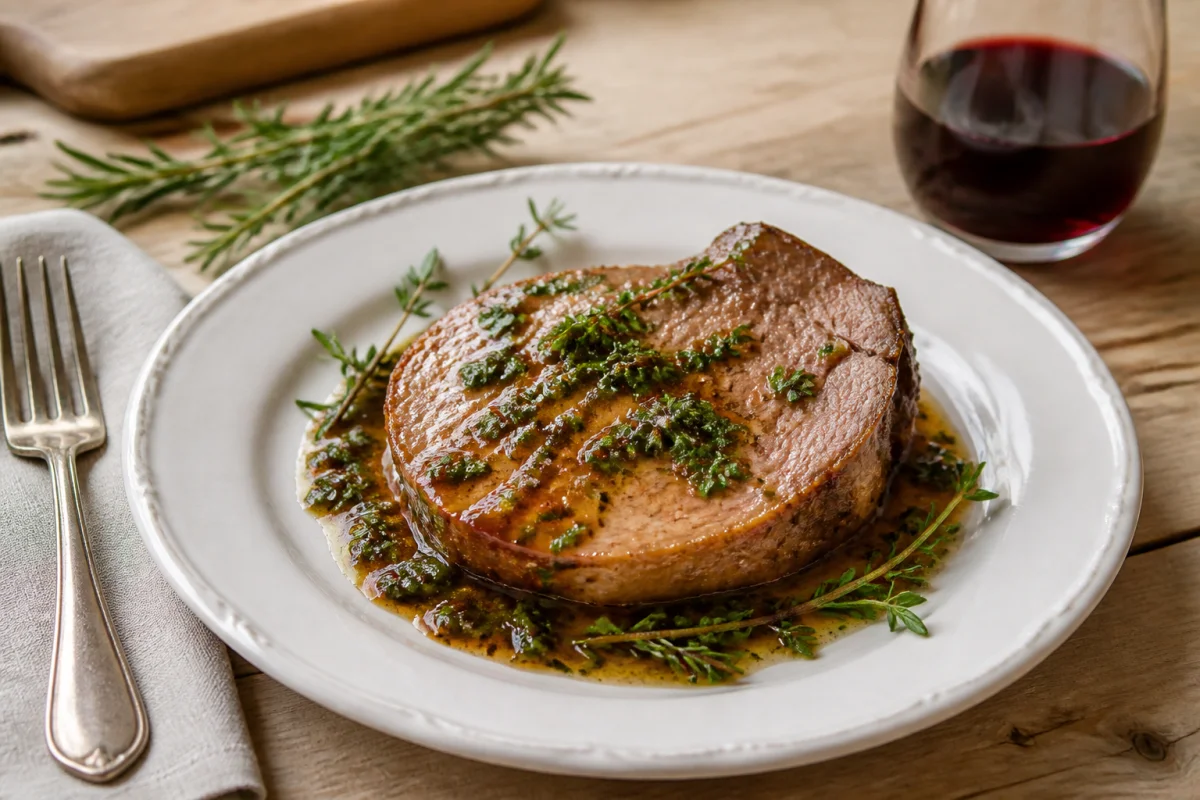 quelle sauce pour accompagner un rôti de veau