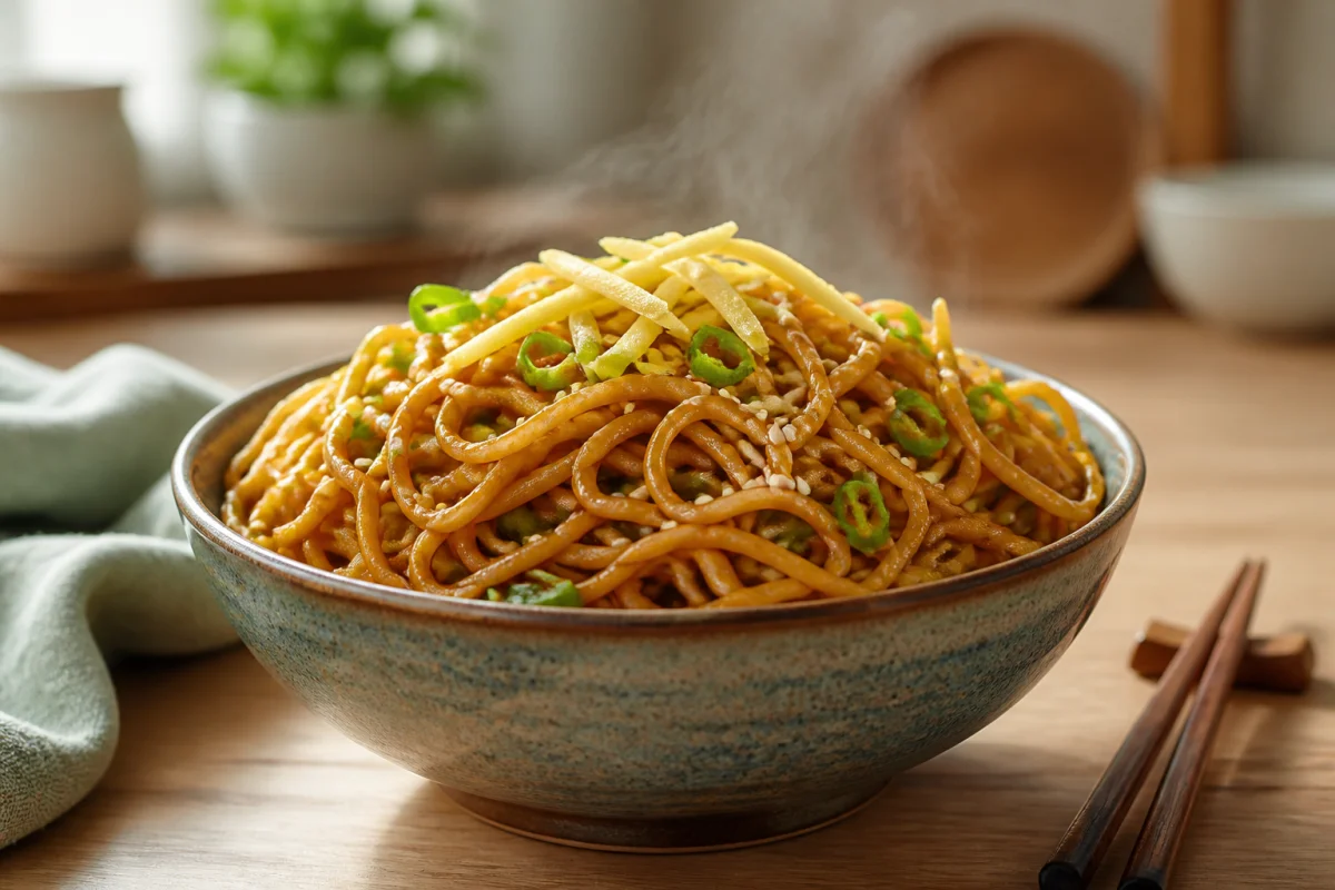 quelle sauce pour nouilles sautées