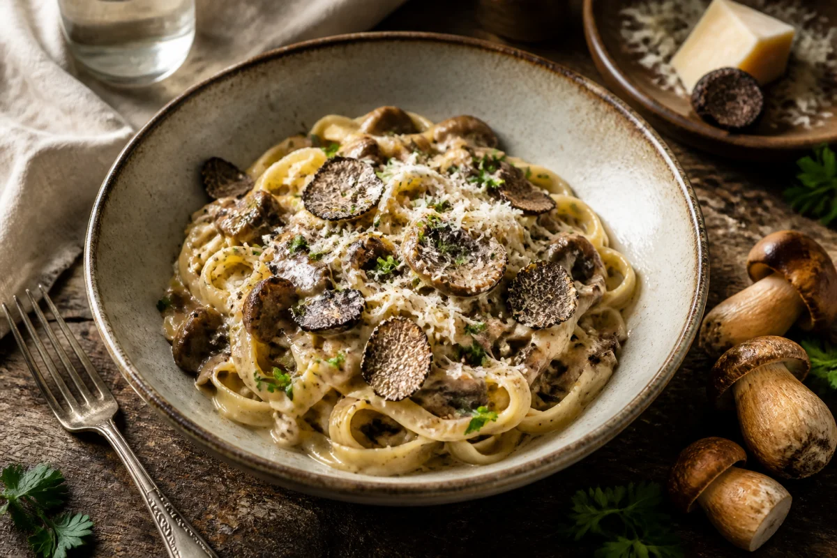 quelle sauce pour pâtes aux truffes