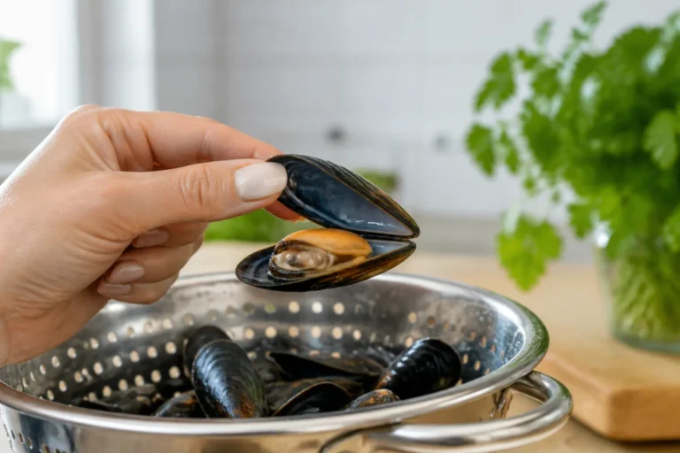 peut on manger des moules ouvertes