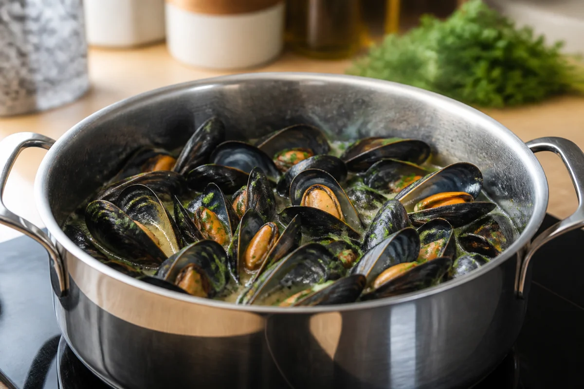 comment réchauffer des moules