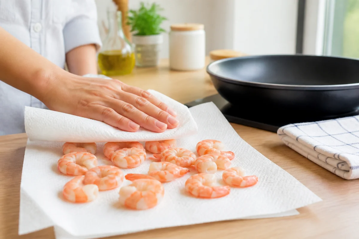 Comment bien décongeler des crevettes