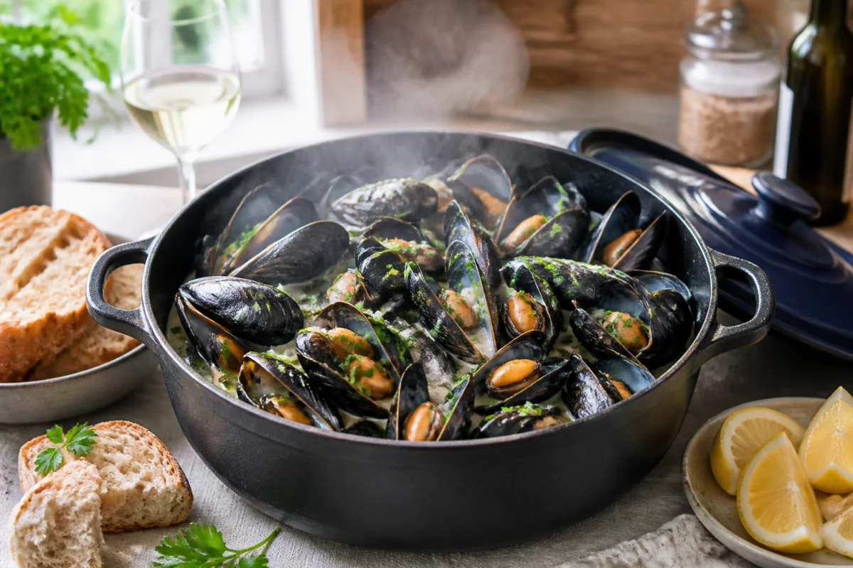 Comment réussir des moules marinières