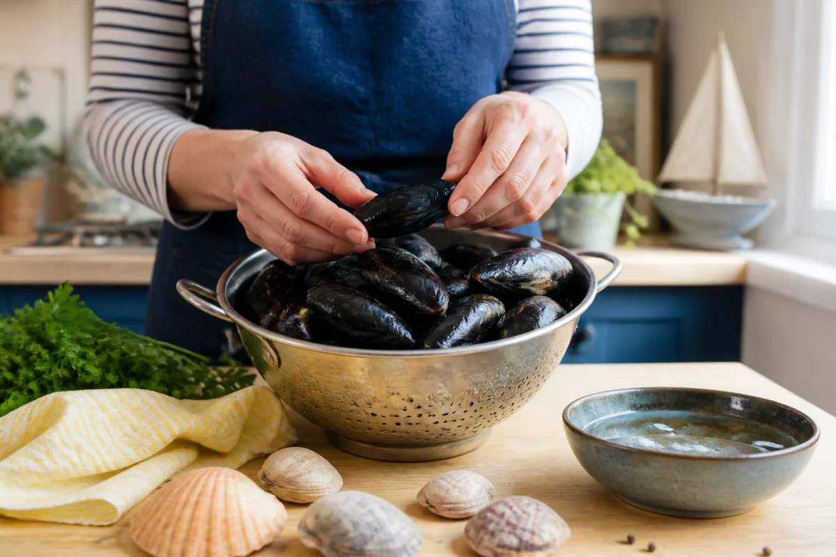 Comment réussir des moules marinières
