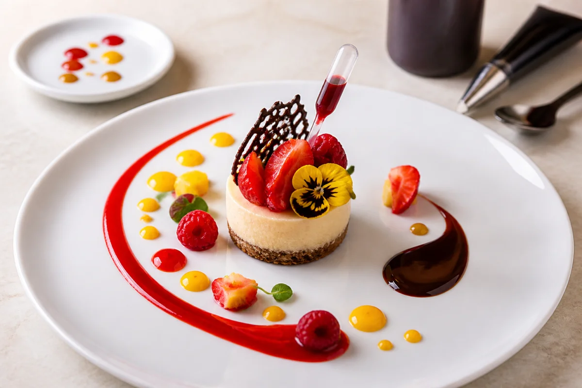 Guide complet du dressage d'assiette dessert