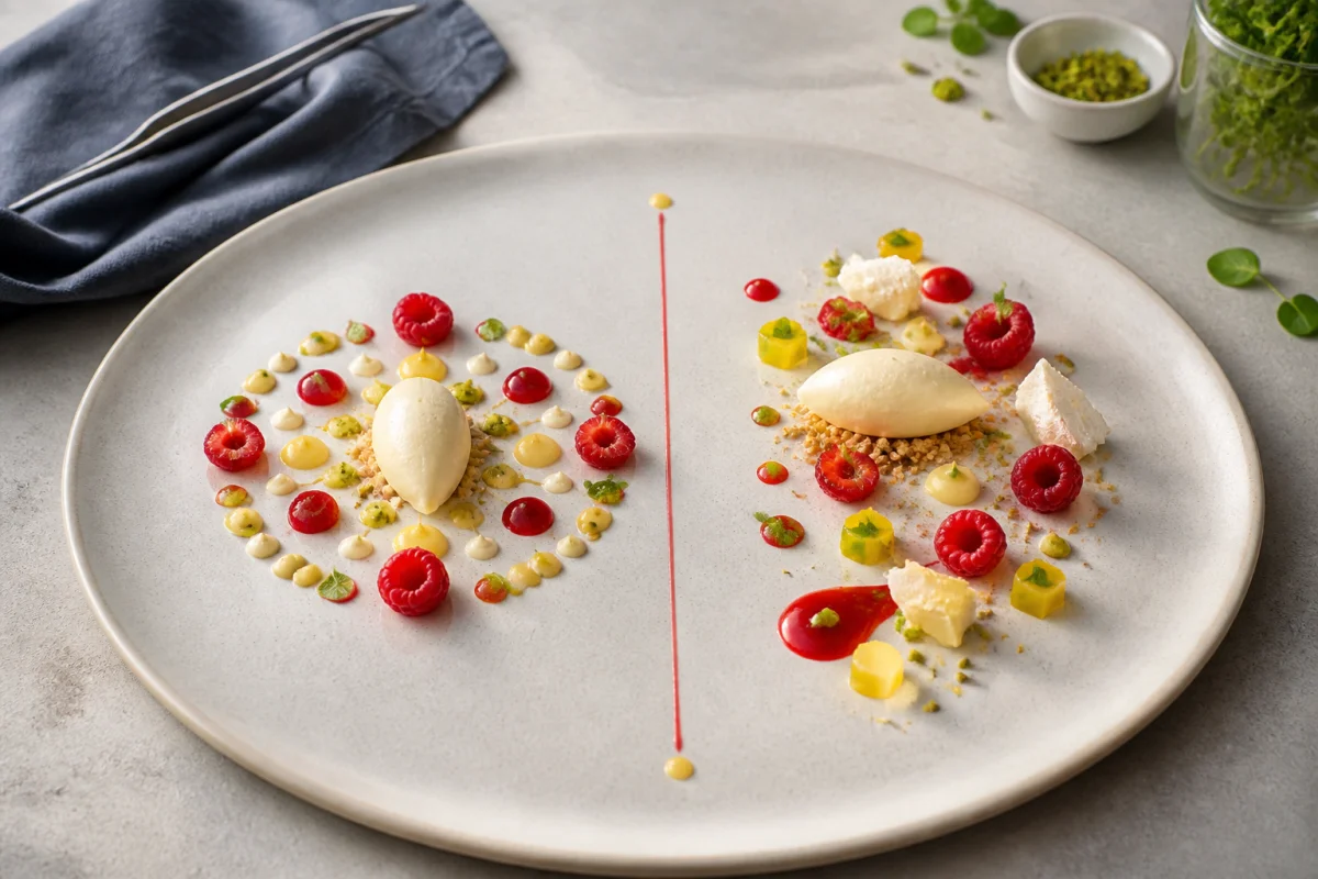 Guide complet du dressage d'assiette dessert